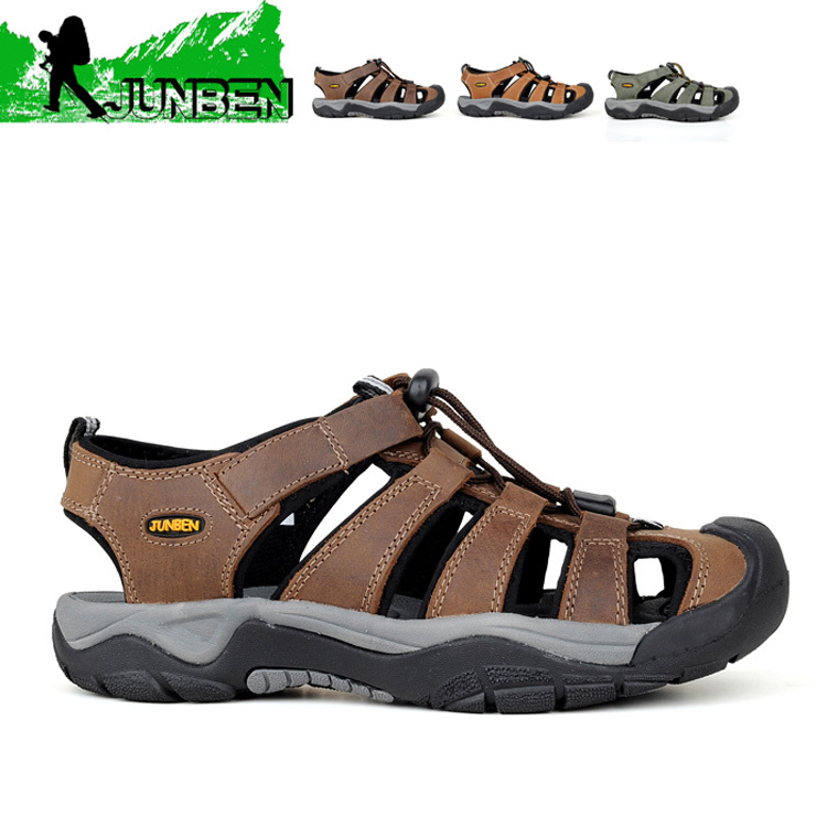 Summer-outdoor-leather-sandals-male-sandals-wading-shoes-outdoor ...
