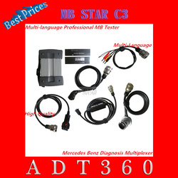 2013 Professional car diagnostic tool Mb star c3 Multi-language without HDD(China (Mainland))