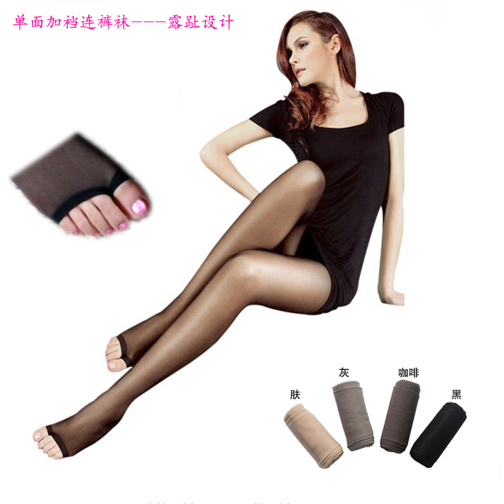 To Free shipping cored wire sexy rompers open-toed socks Yuzui stockings summer eldest daughter Pantyhose shaping wholesale(China (Mainland))