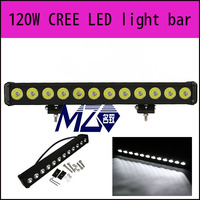Hot selling newest single row light bar 120W cree LED light bar
