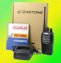cheapest UHF 400-470MHz two way radio ZASTONE 5WATTES ZT-V68 walkie talkie free shipping