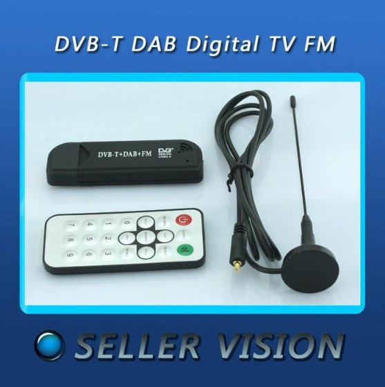 Купить высокое качество rtl-sdr fm + dab радио тюнер приемника палку в ...