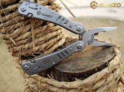 Ganzo G301 Motor Multi Pliers Tool Kit w/ Lock Outdoor Camping Fishing Folding Knife w/ Nylon Sheath Christmas Birthday Gift(China (Mainland))