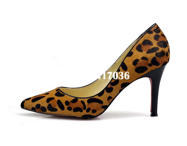 Discount heels online leopard pumps leopard print heels online 8CM ...