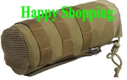 Molle System 1000D Nylon Fabic Cantee Pouch Kettle Pouch bags Sand(China (Mainland))