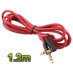 New 1.2m 4FT 3.5mm Headphone Audio M/M Extension Cable Cord for Monster Earphone(China (Mainland))