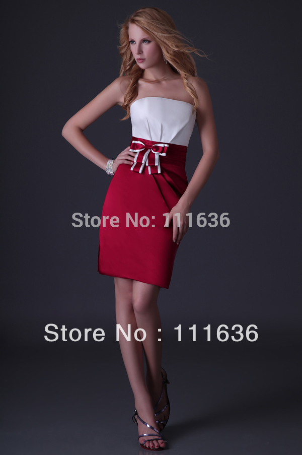... Stock-Strapless-Celebrity-Dress-Short-Party-Prom-Cocktail-Ball-Dresses