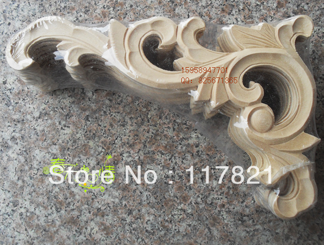 China dongyang woodcarving Angle take wooden flower furniture door 
