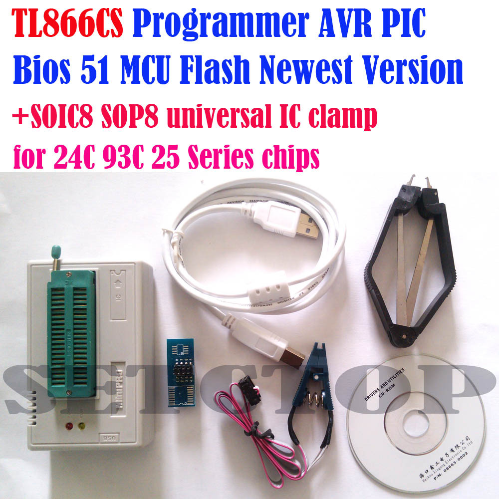 Купить tl866 высокая скорость usb minipro tl866cs программатор avr pic ...