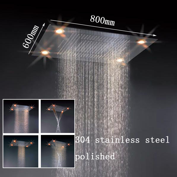 Ceiling Shower Head With Led Lights Led Light Shower Head