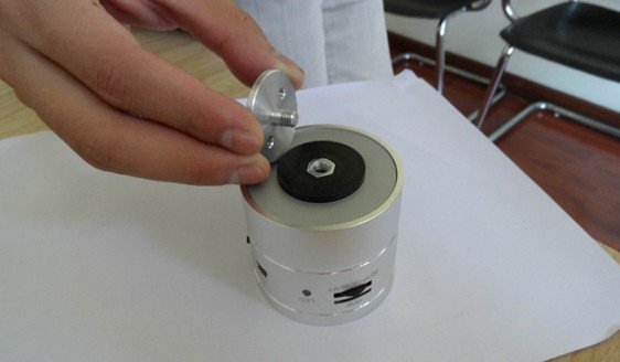 20011 vibration speaker hot selling , Dwarf 360 Omni-Directional Vibration Resonance+10W+freeshipping(China (Mainland))