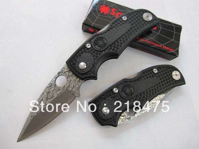Купить Spyderco - f22 выживания карманный нож 56hrc 440 в интернет ...