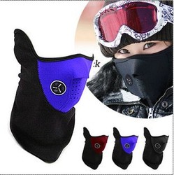 New 5pcs/lot Neoprene Neck Warm Half Face Mask Winter Veil Guard Sport Bike Bicycle Motorcycle Ski Snowboard +Free Shipping(China (Mainland))