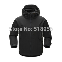 Free Shipping Lurker Shark skin Soft Shell TAD V4.0 Outdoor Military Tactical Jacket Waterproof Windproof Sports Army Clothing(China (Mainland))