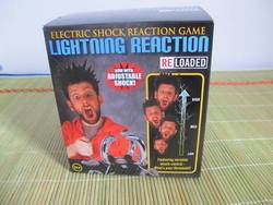 New Fashion Lightning Reaction Revenge Electric Shock Game Q Free shipping(China (Mainland))