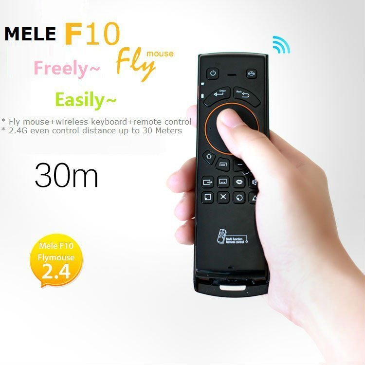 Mele F10 Sensor Remote Control Wireless Flying Mouse Keypad for Android Smart TV(China (Mainland))