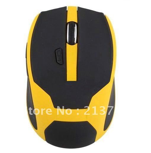 Comfortable Shape Optical Wireless 2.4GHz Mice Mouse for Laptop PC Notebook #22(China (Mainland))