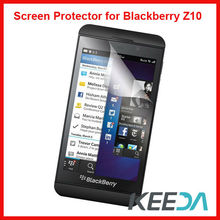 50 Pcs Clear Screen Protector for Blackberry Z10 LCD protective Screen Protector Film Cover Free Shipping