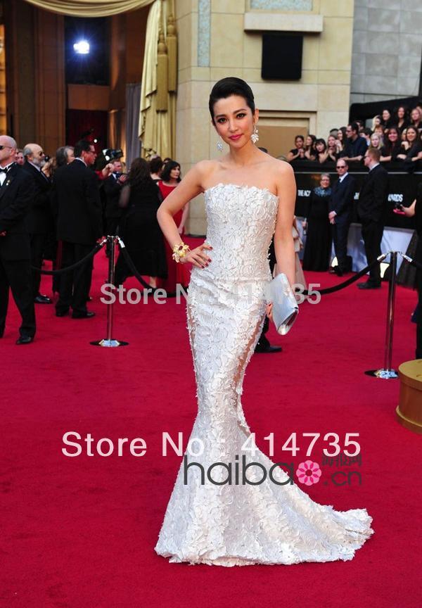 Buy Elegant Long White the Celebrity Dresses Red Carpet Pageant Dress ...