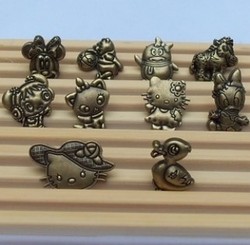 snap kitty donald duck button metal buttons for jeans uniforms Press Studs Popper Prong Fastener Sewing Craft(China (Mainland))