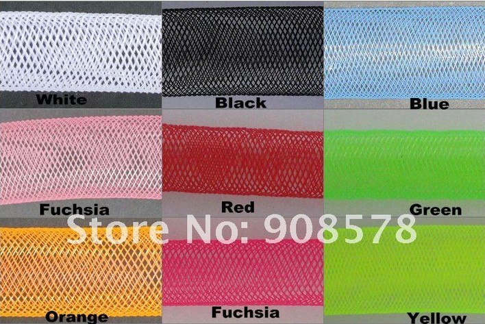 Non Metallic Tube Crinoline Ideal for fashion textile design or modelling 120yards(China (Mainland))