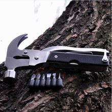2013-3 20% Outdoor multifunctional car lifebelts the hammer hatchet camping tool plier 003