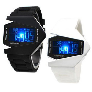 Watch fashion electronic watch led watch mens watch vintage table jelly table(China (Mainland))