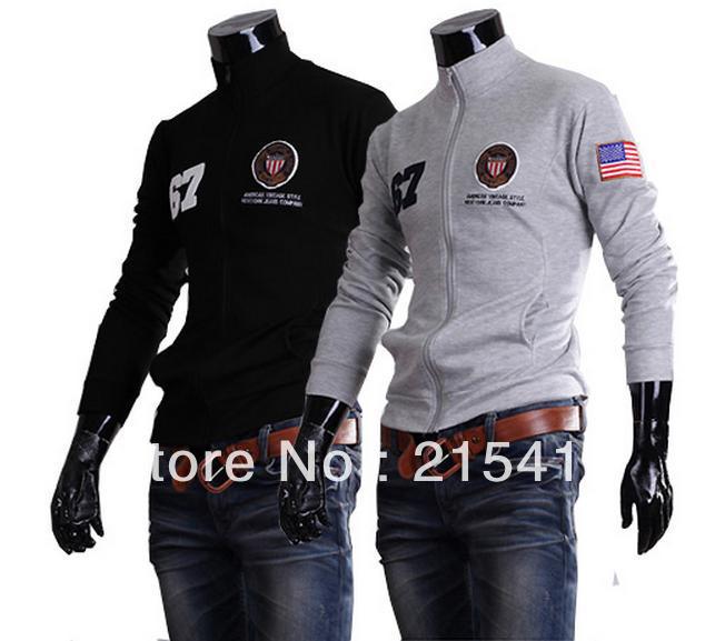 Zip Hooded Sweatshirt Men