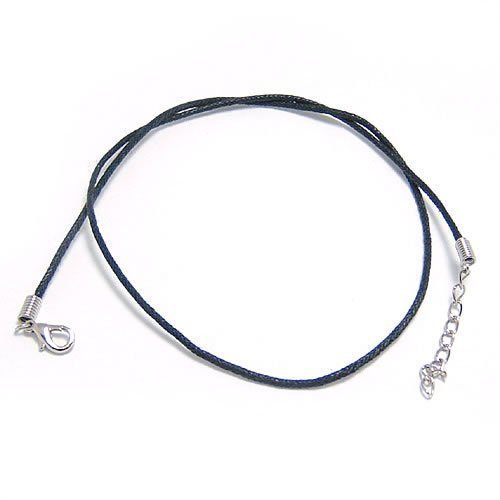 Diy handmade wax necklace black brown 2.8 10(China (Mainland))