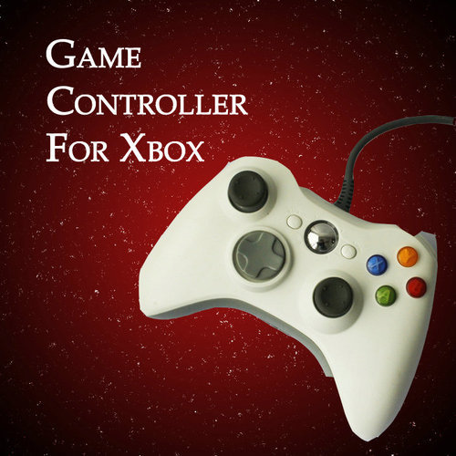 White Wired USB Game Pad Controller For MICROSOFT Xbox 360 PC Windows7 XP(China (Mainland))