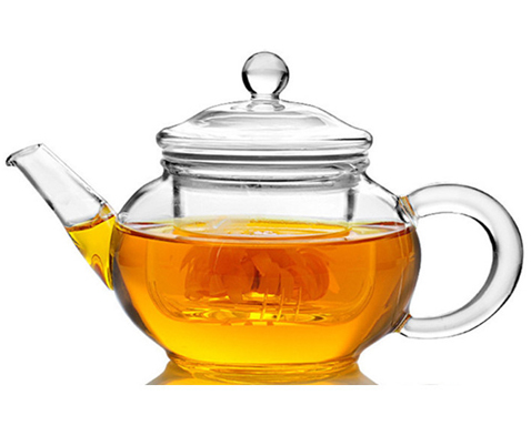 Handmade Tea Kettle260ml Heat resistant Blowing Glass Teapot Free Shipping Wholesales