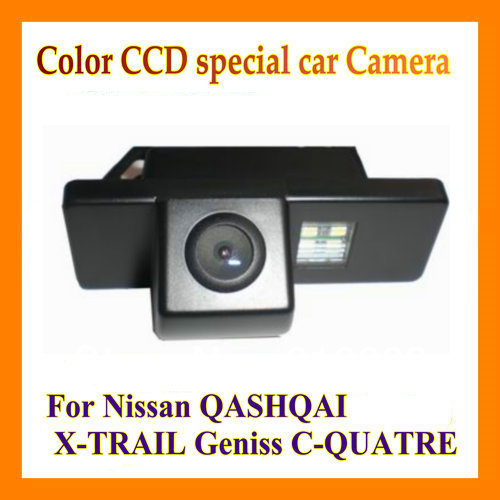 SONY CCD Car Rear View Reverse CAMERA for Nissan QASHQAI X-TRAIL Geniss Citroen C4 C5 C-Triomphe Peugeot 307cc Pathfinder Dualis(China (Mainland))