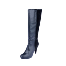 free shipping cowhide ultra high heels boots platform boots 243b 6