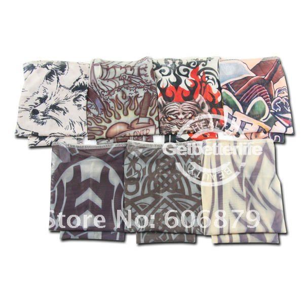 10 pcs tattoo sleeve for arms or legs not one time use products free shipping from USA warehouse(China (Mainland))