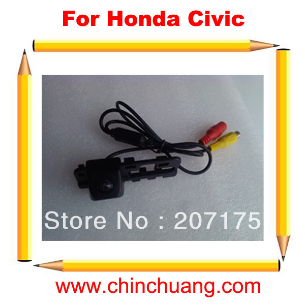 High Quality! Special Rear View Reverse backup Camera for Honda Civic with wide viewing angle(China (Mainland))