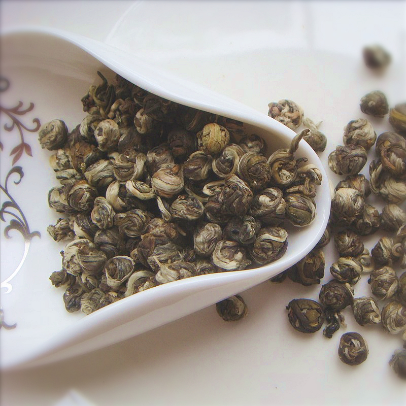 Free shipping 150g dragon pearl tea,blooming tea balls,jasmine dragon,green tea add jasmine,Natural organic green health(China (Mainland))