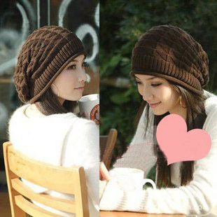 free shipping 2013 new arrival autumn winter hat knitted hat knitted hat women's thick cap 2010(China (Mainland))