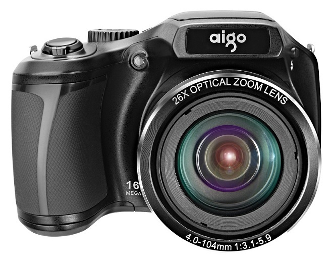 Aigo H6 telephoto digital camera 16 5 mega pixels Dual IS 26 times optical zoom DV