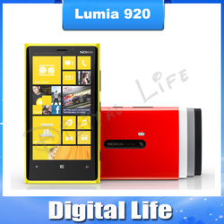 Lumia 920 Original Nokia 920 3G/4G WIFI GPS 8MP Camera 32GB Storage Dual core Unlocked Windows Mobile phone EMS Free Shipping(China (Mainland))