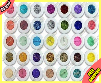 Wholesale Mineral Makeup on Cosmetic Makeup Highlighting Mineral Eyeshadow 30 Color Glitter Eye