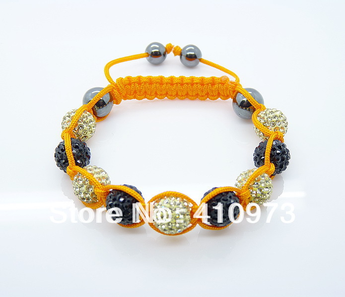 Fine Jewlery Shamballa Bracelet Fashion Jewelry Micro Pave CZ Disco Colour Beads Color Rope Shamballa Bracelets