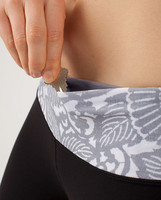 yoga lululemon wunder under pants blk/bfw/foss  size:2,4,6,8,10,12 by air post ship