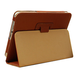 Teclast small p85 original dual-core tablet 8 brown protective holster film free shipping(China (Mainland))