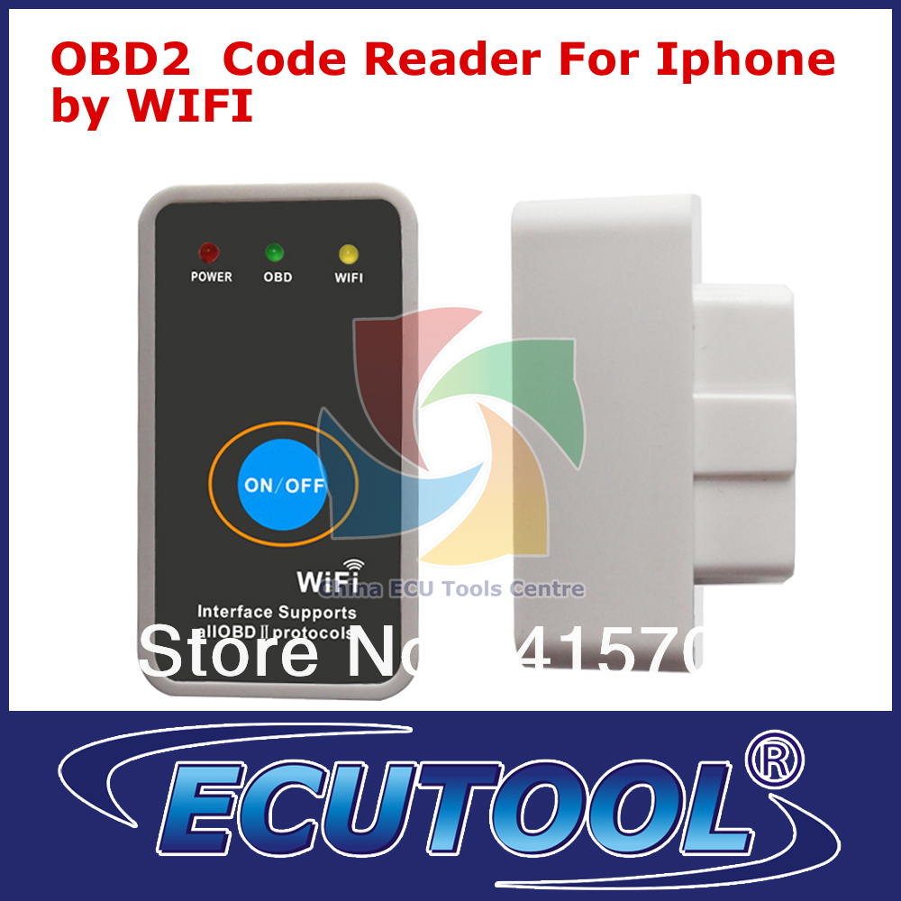 2013 NEW WIFI OBDII Code Reader OBD Scanner OBD2 Diagnose interface for iPhone+Switch Best Automotive Tool Scantool(China (Mainland))