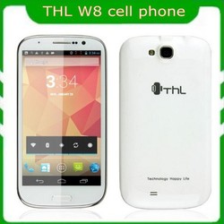 Lower price THL W8 5 inch IPS capacitive screen Quad core MTK6589 android4.1 1GB/8GB ROM 1280*720 3G smart phone(China (Mainland))