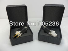 Acrolink Gold Plated US AC power plug Carbon Fiber HiFi Power Plug connectors Adapter P50 C50