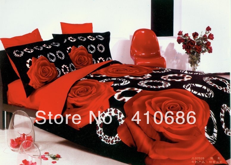 Hot-Red-Rose-Leopard-circle- ...