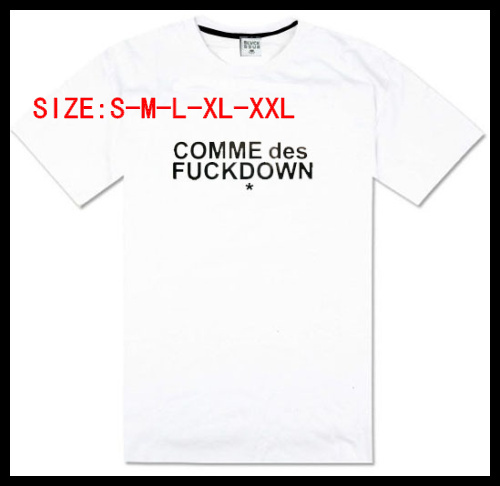 2013 Wholesale discount men tshirts SSUR COMME DES T-Shirts Men's white t-shirts cotton 100% quality t shirt mix Size S-2XL(China (Mainland))