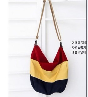 New Brand Design Bags 2015 Hot Sale Fashion Women Handbag Ladies Canvas Fashion Shoulder Bag Elegant