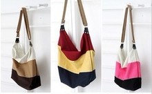 New Brand Design Bags 2015 Hot Sale Fashion Women Handbag Ladies Canvas Fashion Shoulder Bag Elegant